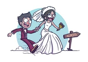 Ilustração - Casamento